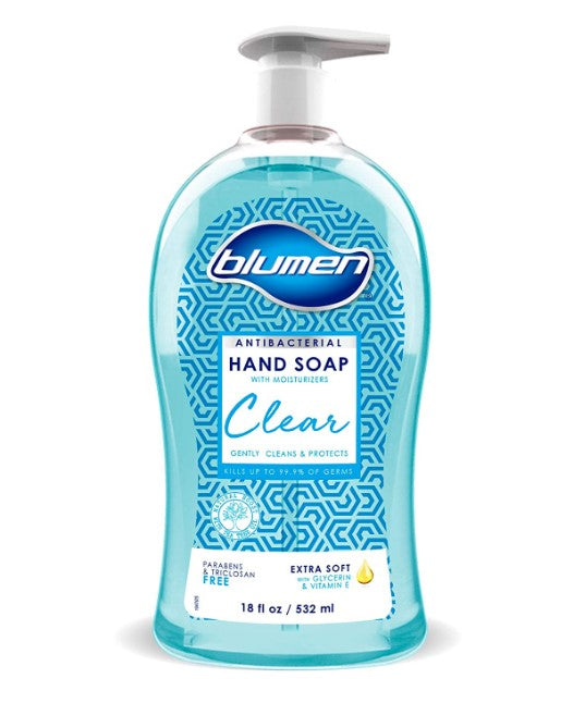 Blumen Clear Hand Soap, 18 Oz.