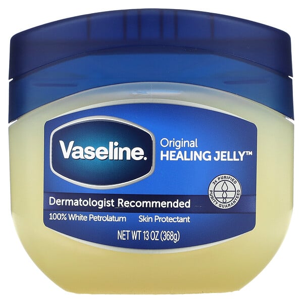 Vaseline Healing Jelly Original White Petroleum Jelly Protectant 13 oz